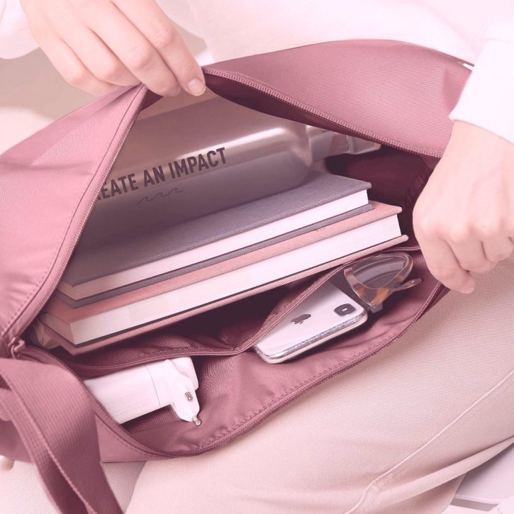 GOTBAG. Moon Bag Large salina pink